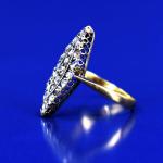 Ladies' Gold Ring - gold, diamond - 1900