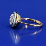 Ladies' Gold Ring - gold, diamond - 1870