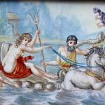 Poseidon with nymphs