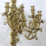 Large massive castle wall lamp with dragon