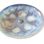 Glass Bowl - opal glass - 1930
