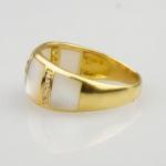 Ring - pearl, gold - 1990