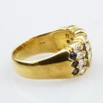 Ring - gold, diamond - 1990