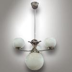 Chrome chandelier Art-Deco T-7949