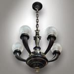 Brass chandelier T 5533