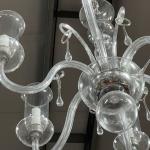 Glass chandelierr T 4677