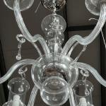 Glass chandelierr T 4677