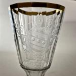 Glass Goblet - clear glass - 1770