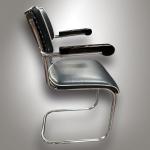 Four Chairs - solid beech, chrome - 1930