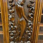 Bookcase - solid walnut wood - 1920