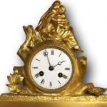Mantel Clock - bronze, enamel - 1870
