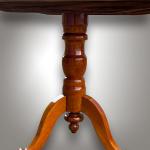 Round Table - ebony wood, maple wood - 1830