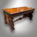 Writing Desk - oak, maple wood - 1870