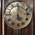 Quarter Chime Clock - solid wood, metal - 1880