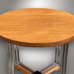 Coffee Table - solid beech, oak veneer - Robert Slezk - 1930