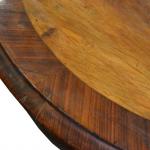 Dining Table - walnut veneer, solid walnut wood - 1880