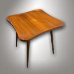 Coffee Table - walnut veneer, solid walnut wood - 1960