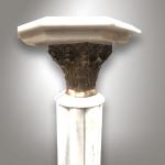 Column - brass, marble - 1960