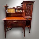 Writing Desk - maple veneer, mahogany veneer - 1900