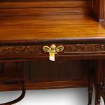 Writing Desk - maple veneer, mahogany veneer - 1900