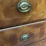 Chest of drawers - veneer, ebony wood - 1780