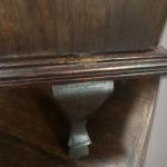 Cupboard - solid oak, brass - 1790