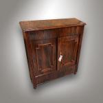Display Cabinet - solid wood, mahogany veneer - 1920