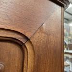 Wardrobe - solid wood, walnut veneer - 1880