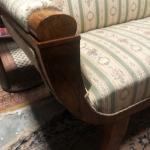 Sofa - solid walnut wood - 1840