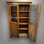 Bookcase - solid wood, glass - 1840