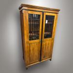 Bookcase - solid wood, glass - 1840