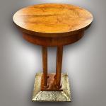 Round Table - ash wood, brass - 1910