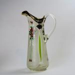 Glass Jug with Glasses - clear glass - 1910
