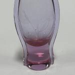 Metallurgical glass vase, Bohemia 1960