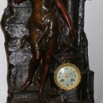 French fireplace clock