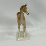 Horse, ceramic, Royal Dux, Bohemia 1930, 22 x 22 cm