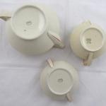 Cubist teapots and sugar bowl - Epiag