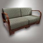 Sofa Set - solid wood, walnut veneer - 1930