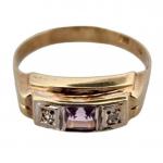 Ladies' Gold Ring - gold, diamond - 1920