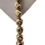 Gold Earrings with Diamonds - gold, diamond - 1970