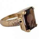 Ladies' Gold Ring - gold, diamond - 1970