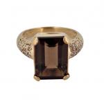 Ladies' Gold Ring - gold, diamond - 1970