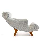 Adolf Loos (1970 - 1933): Lounger with stool