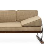 Hynek Gottwald: Tubular couch, 1930, Bohemia, restored