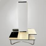 Chrome dressing table - fa. Gottwald, Functionalism 1930