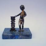 Sculpture - silver, Lapis lazuli - 1930