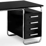 Tubular desk Vichr with one container, Czechoslovakia 1930s
