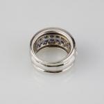 Ladies' Gold Ring - white gold, diamond - CEI - 1990