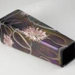 Vase - glass violet - Pallme-Koenig & Habel - 1910