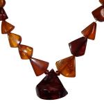 Necklace - amber - 1920